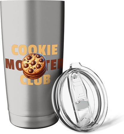 Cookie Monster Club - Sweet Treats Design Stainless Steel Insulated Tumbler