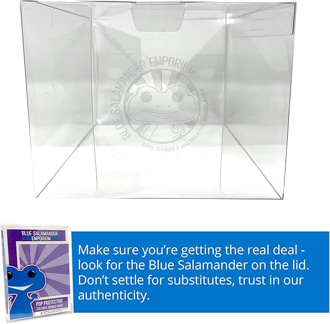 Blue Salamander Emporium Protective Case Bundle – Includes Cookie Monster #1609 Vinyl Figure