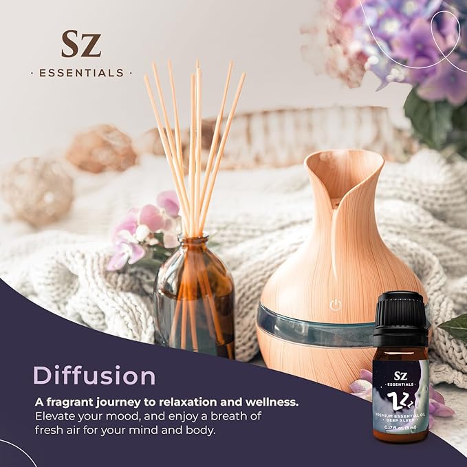 Pure Essential Oil Blend for Relaxation - ZZZ - 0.17 fl oz (5ml)