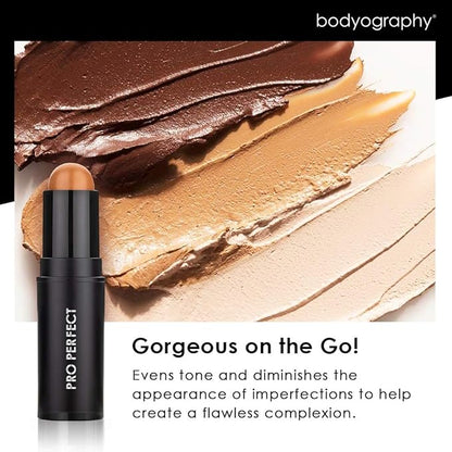 Bodyography Pro Perfect Foundation Stick - Demi-Matte Finish E (Hazelnut)