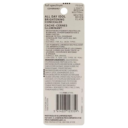 COVERGIRL All Day Idol, Brightening Concealer, Light-medium Neutral, 0.12 Ounce
