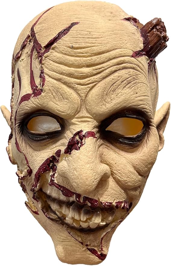 Full Head Mask,Monster, Joker for Men&Women,Halloween Mask, Scary Latex Helmet Cosplay Party Props Devil Zombie