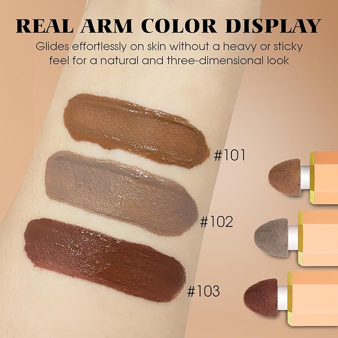 Liquid Contour Stick Makeup - Cream Face Contour