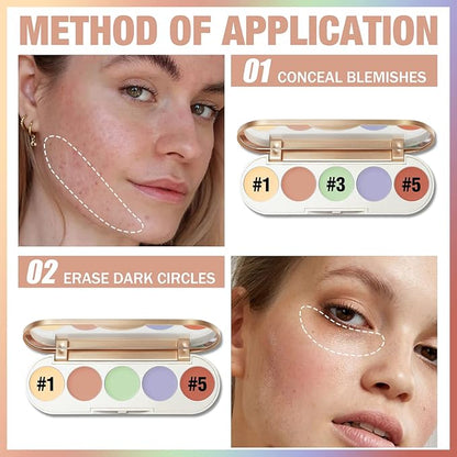 FOCALLURE #GoldenAge 5 in 1 Multi Uses Concealer