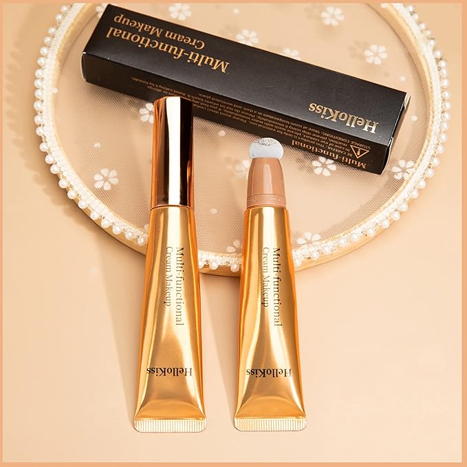 Liquid Highlighter Beauty Wand, Highlight Stick with Cushion Pearl White)