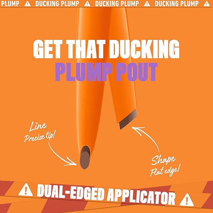NYX PROFESSIONAL MAKEUP Duck Plump Plumping Lip Liner, Matte Pencil With Up To 10HR Wear, Pinkjection (Pink Lip Liner)