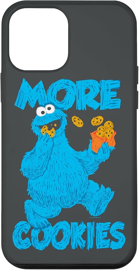 iPhone 12 mini Sesame Street Cookie Monster More Cookies Case