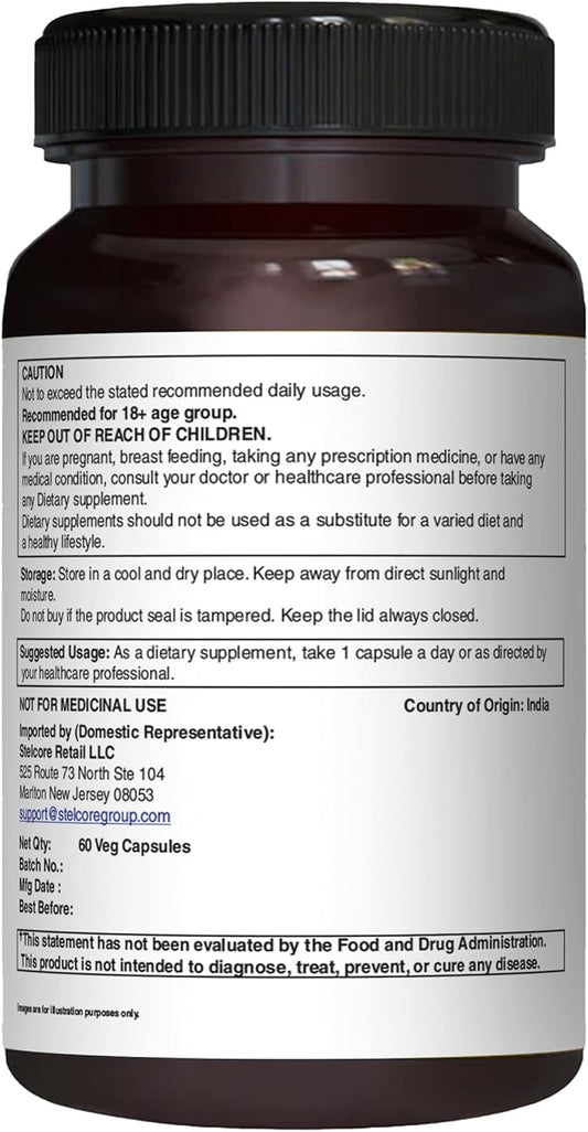 Pure Nutrition Triple Ginseng - an Unique and Effective Combination of Red Ginseng, American Ginseng and Siberian Ginseng. 790mg per Capsule | 60 Veg Caps Pack