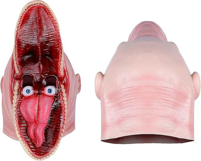 Barbara Mask Horror Adam Mask Evil Alien Monster Headgear Scary Halloween Mask for Adults Cosplay Costume Party Props