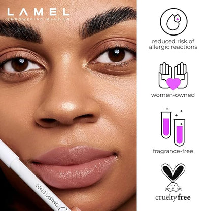Matte Gel Lip Liner Pencil | Weightless&CreamyTexture - Sharpenable - Longwear & Waterproof - High Pigmented & Flawless Finish - Moisturizing - Cruelty-free & Paraben-Free,- 405, 1,7g/0.05oz