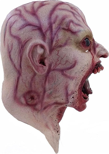 Ghoulish Productions Infected Zombie Mask - Bloody and Realistic, Perfect for Halloween and Costume Parties