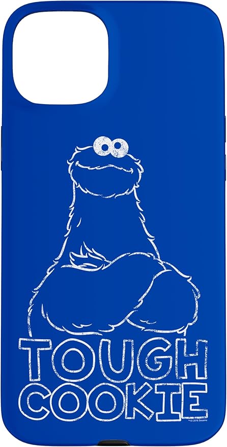 iPhone 15 Plus Sesame Street Cookie Monster Tough Cookie Case