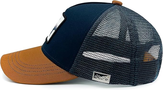 Toddler Trucker Hats for Boys and Girls Mesh Snapback Baseball Cap for Kids Ages 2-6