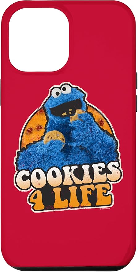 iPhone 13 Pro Max Sesame Street Cookie Monster Cookies 4 Life Case