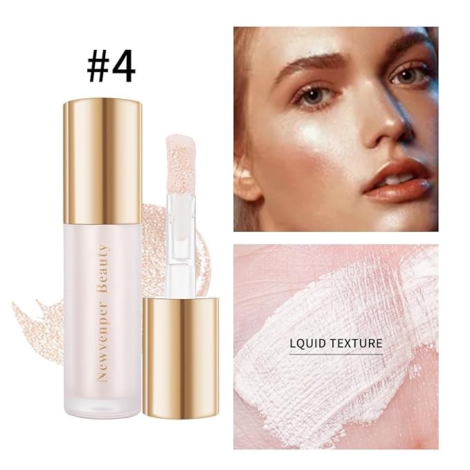 Face Blush+ Face Highlighter+ Face Contour with Brush