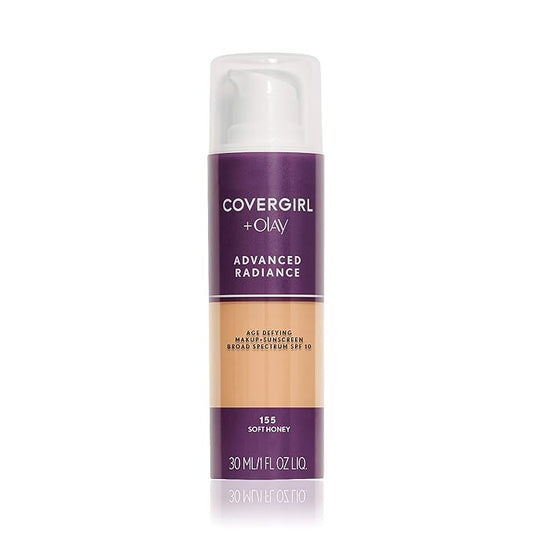 COVERGIRL Advanced Radiance Age Defying Foundation Makeup Soft Soft Honey 1 oz