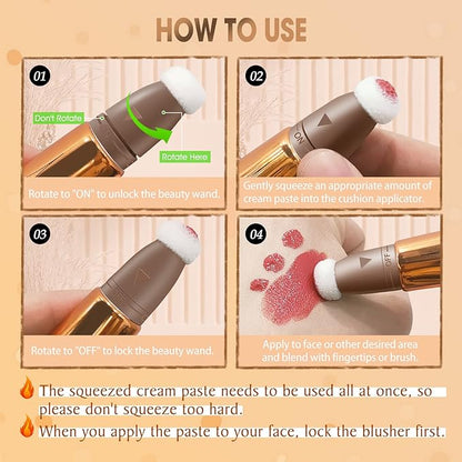 Liquid Highlighter Beauty Wand, Cream Liquid Highlighter Stick