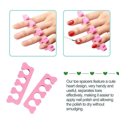 Quacc 12pcs Sponge Toe Separators