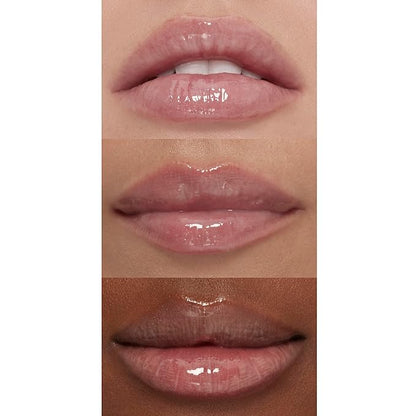 e.l.f. Lip Plumping Gloss, High-Shine Sheer Color, Hydrates & Creates Fuller Lips With Vitamin E, Vegan & Cruelty-Free, Pink Paloma, 0.1 Fl Oz