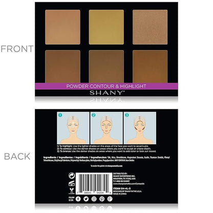 SHANY Powder Contour & Highlight Makeup Palette
