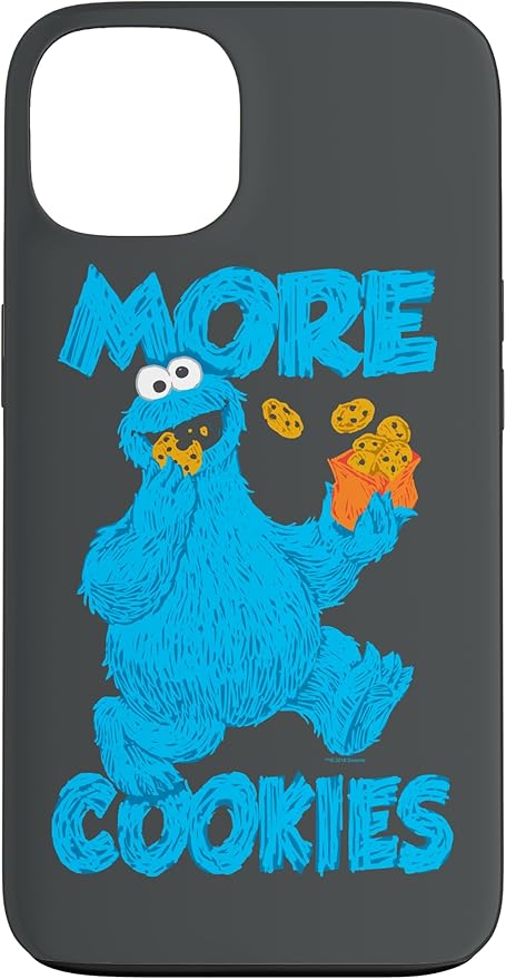 iPhone 13 Sesame Street Cookie Monster More Cookies Case