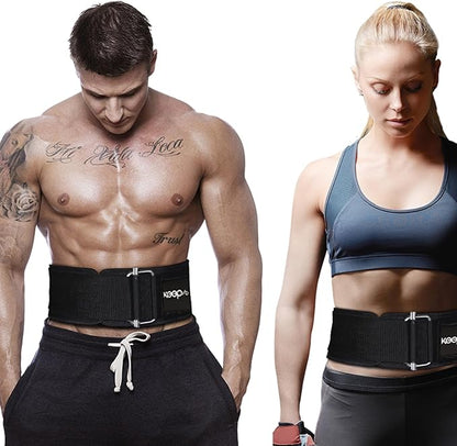 Self-Locking Weight Lifting Belt Great for Squats