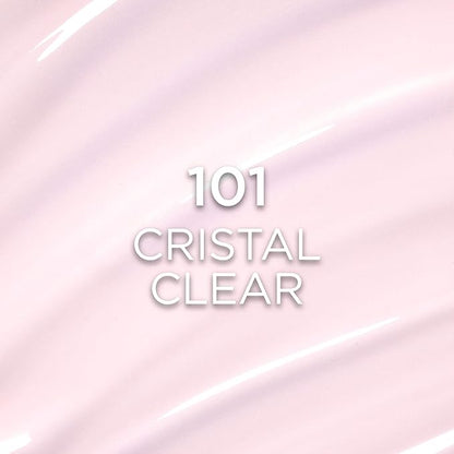 L'Oreal Paris Plump Ambition Hyaluron Lip Oil, 24 HR Lip Gloss with Hyaluronic Acid, Volumizing Formula with Glass-Like Shine, Cristal Clear 101, 0.16 Fl Oz