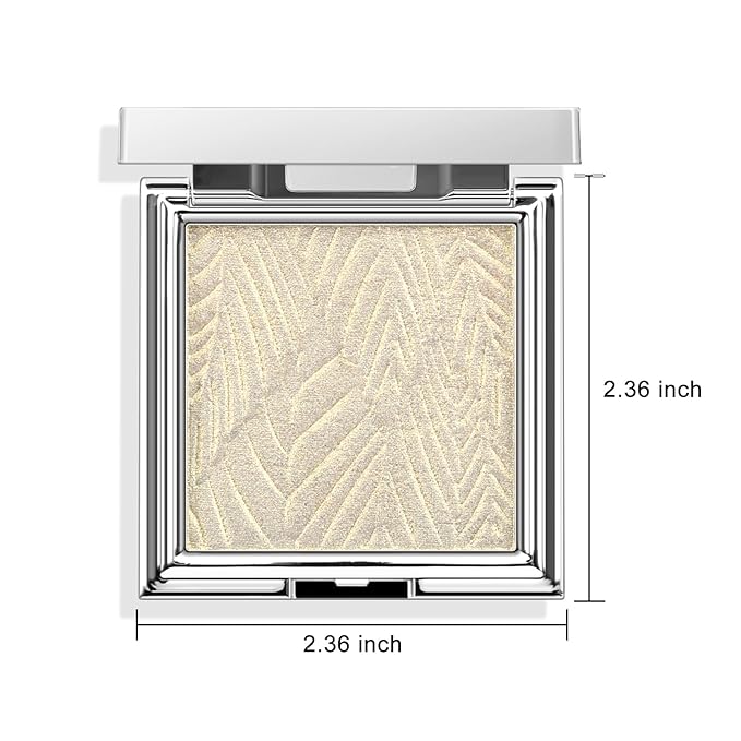 Boobeen Highlighter Makeup Highlighter Powder Palette, Shimmer Illuminator