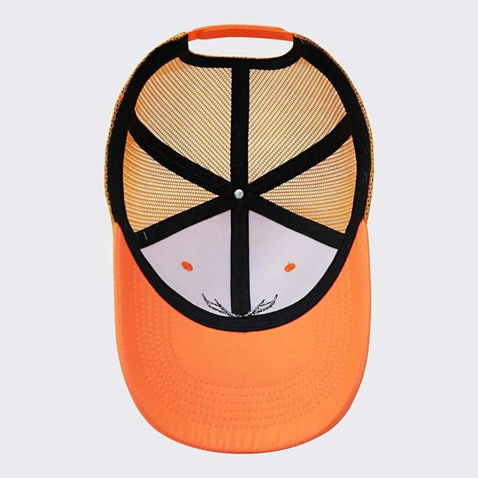 LOOGU Fishing Hat Mesh Back for Men Women Adjustable Baseball Trucker Cap Snapback Hats