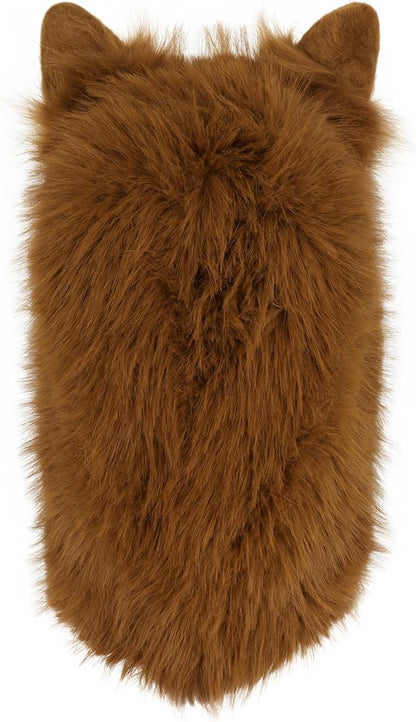 HAOAN Furry Dog Mask Animal Wolf Full Head for Halloween Fancy Dress Party Cosplay Costume Women Men