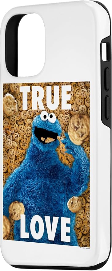 iPhone 12/12 Pro Sesame Street Cookie Monster Beautiful Cookies Case