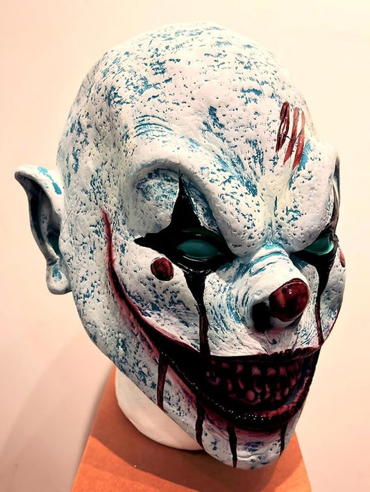 Full Head Mask,Monster, Joker for Men&Women,Halloween Mask, Scary Latex Helmet Cosplay Party Props Devil Zombie