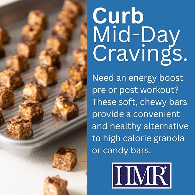 HMR Iced Oatmeal Protein Bar, 24 Count | Nutritious Snack to Support Weight Maintenance | Low Calorie Dessert | 10g of Protein