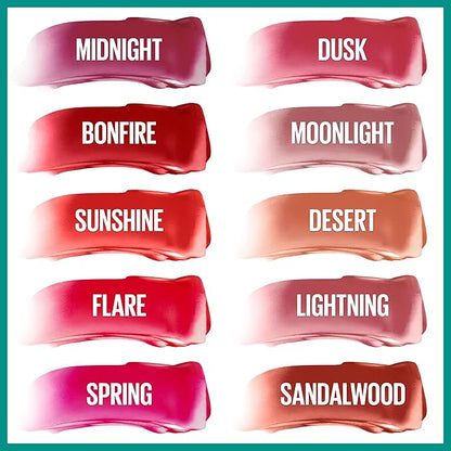 MAYBELLINE Green Edition Balmy Lip Blush, Formulated With Mango Oil, Sandalwood, Brick Red, 1 Count (Pack of 2)