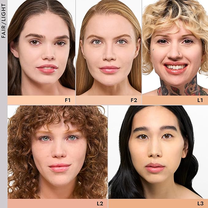 COVER FX Pressed Mineral Foundation - Shade L3 Skin Types