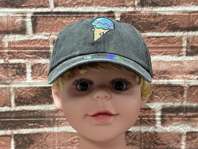 Embroidered Baseball Hats for Boys Girls