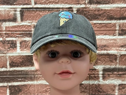 Embroidered Baseball Hats for Boys Girls