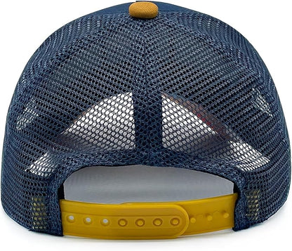Toddler Trucker Hats for Boys and Girls Mesh Snapback Baseball Cap for Kids Ages 2-6