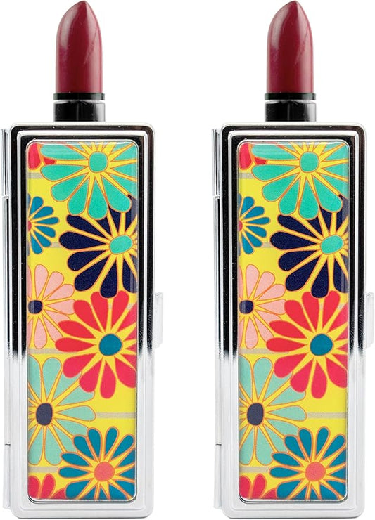 Stephanie Imports Set of 2 Rectangular Vintage Lipstick Rectangular