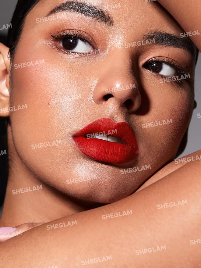 SHEGLAM Lip Liner Creamy Matte Pencil High Pigment Not Easy to Fade Silky Smooth Matte Contour Tint Lip Makeup-Cosmopolitan