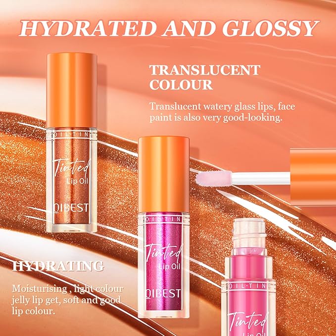Lip Gloss, Shimmering Tinted Lip Color