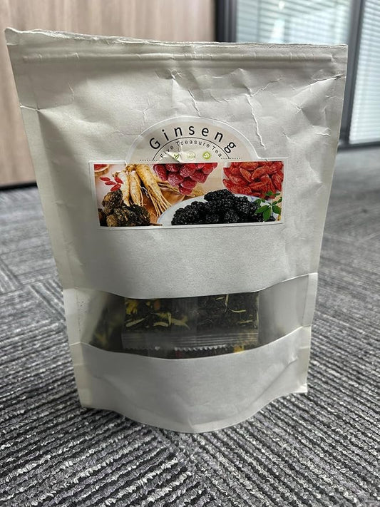 Ginseng Tea - KidneyTea Formula Ginseng Six Treasure, The Para Limpiar Los RiñOnes, Organic Chinese Natural Herbal For Men Women (2)
