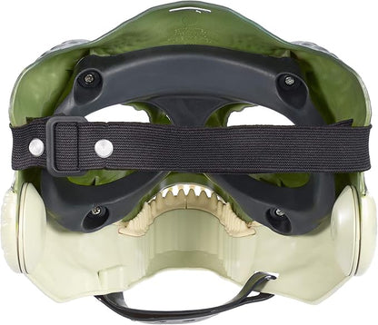 Jurassic World Movie-inspired Dinosaur Mask with Opening Jaw, Realistic Texture and Color, Eye and Nose Openings and Secure Strap; Ages 4 and Up