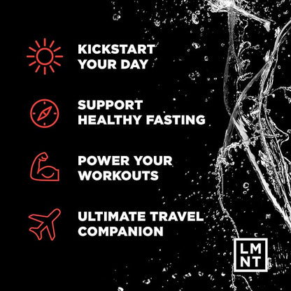 LMNT Zero Sugar Electrolytes - Watermelon Salt | Drink Mix | 30-Count