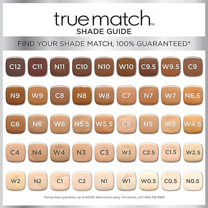 L'Oreal Paris Makeup True Match Super-Blendable Liquid Foundation,