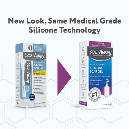 ScarAway Silicone Scar Gel, Helps Improve 10g