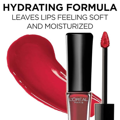 L'Oréal Paris Makeup Infallible 8 Hour Hydrating Lip Gloss, Modern Mauve, 0.21 Fl Oz