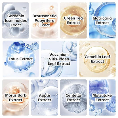 Serum Mask Rice Nature Facial Mask Real Collagen Hydrating Firming Elasticity Overnight Trend Items Korean Skin Care 30g*10Sheet