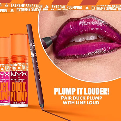 NYX PROFESSIONAL MAKEUP Line Loud Lip Liner, Longwear and Pigmented Lip Pencil with Jojoba Oil & Vitamin E - No Wine-ing