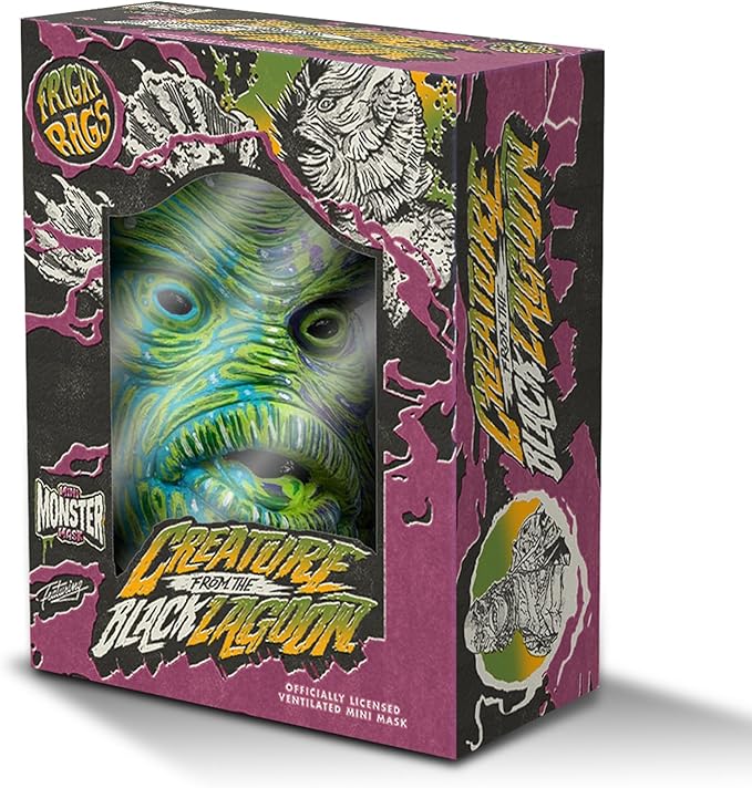 Fright-Rags Universal Monsters: Creature from The Black Lagoon (Basil Gogos Ver.) PX Mini-Mask